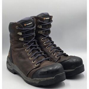 Hawx BHXCORPW6 Work Boots Mens 9.5EE Brown Leather EH PR ASTM‎ Safety Toe